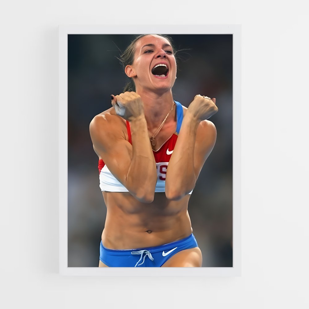 Poster Cheer Up Yelena – affiche Athlétisme (vue 3)